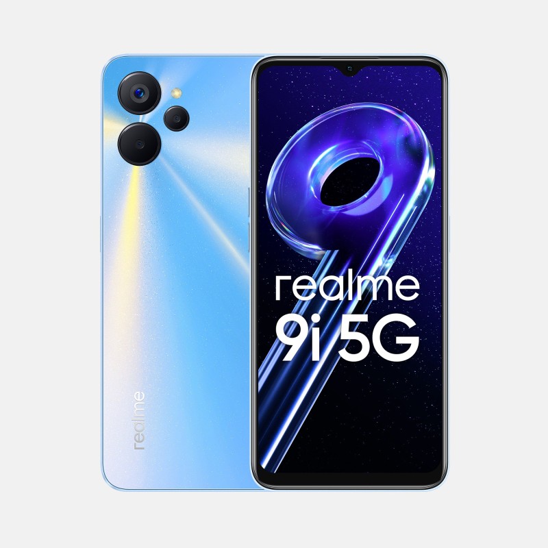 realme 9i 5G (Soulful Blue, 64 GB)(4 GB RAM)